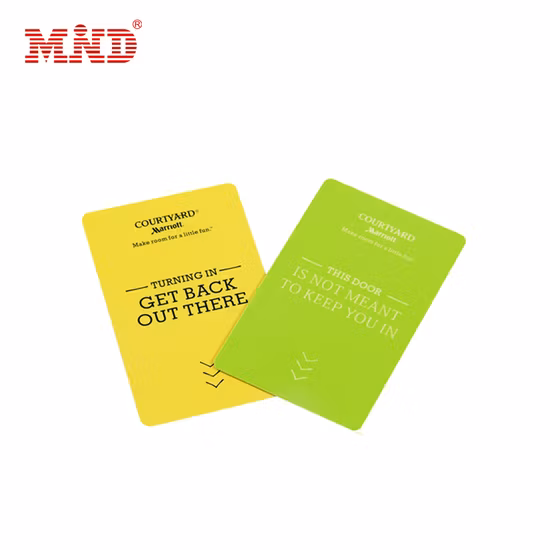 13.56MHz Hotel Contactless RFID Cards Encoded Plastic Card